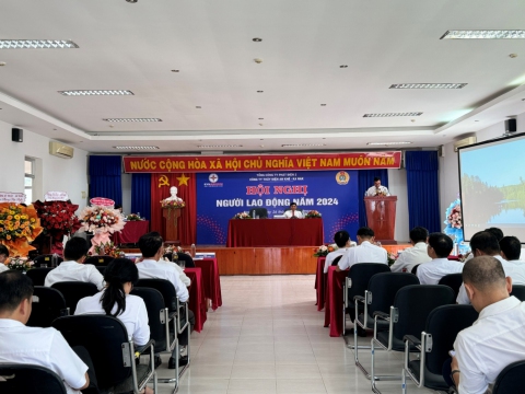 Thuỷ điện An Khê – Ka Nak tổ chức thành công Hội nghị Người lao động năm 2024