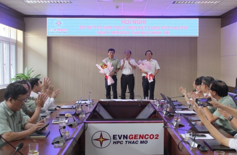 Đảng ủy Công ty Cổ phần Thủy điện Thác Mơ biểu dương 02 tập thể và 13 cá nhân tiêu biểu