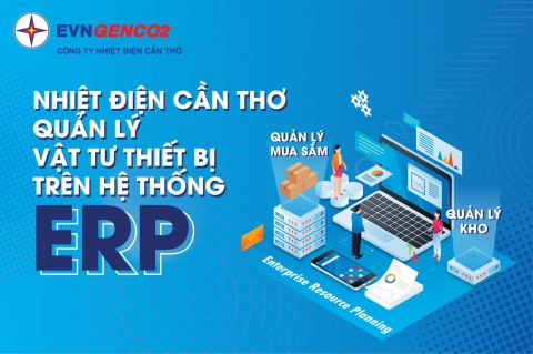 Hiệu quả quản lý vật tư thiết bị trên hệ thống ERP  tại Công ty Nhiệt điện Cần Thơ