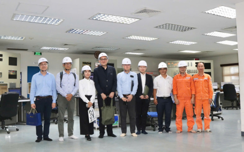 Đoàn công tác JICA và TEPSCO khảo sát tại Nhà máy Nhiệt điện Ô Môn I