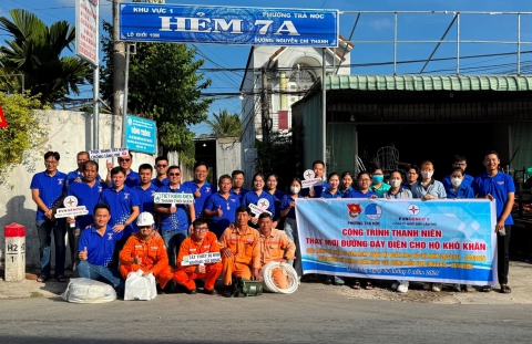 Sôi nổi Tháng Thanh niên với tuổi trẻ Nhiệt điện Cần Thơ