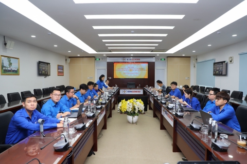 Ban thường vụ Đảng ủy EVNGENCO2 làm việc với BCH Đoàn thanh niên Tổng công ty Phát điện 2
