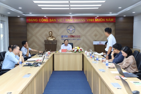 Đồng chí Bí thư Đảng ủy Tổng công ty Trần Phú Thái làm việc với cán bộ, Lãnh đạo các Ban tham mưu giúp việc Đảng ủy EVNGENCO2: Tăng cường chất lượng đội ngũ, xây dựng Đảng bộ vững mạnh