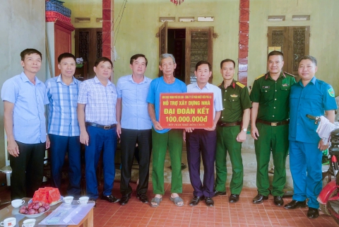 Nhiệt điện Phả Lại hỗ trợ xây dựng nhà Đại đoàn kết cho gia đình chính sách