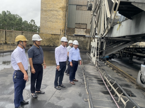 EVNGENCO2 kiểm tra công tác ứng phó bão số 3 tại Công ty Cổ phần Nhiệt điện Phả Lại