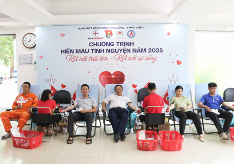 Đoàn thanh niên EVNGENCO2: “Kết nối trái tim – Kết nối sự sống”