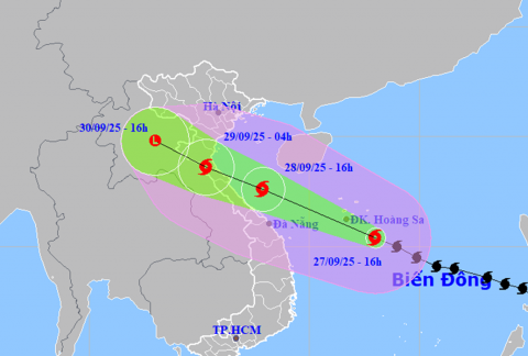 Công điện số 3676 của EVNGENCO2 về việc tập trung khắc phục thiệt hại do bão số 10 và hoàn lưu bão