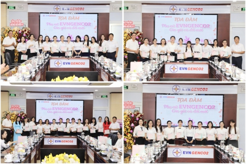 EVNGENCO2 tôn vinh phụ nữ cùng hành trình phát triển