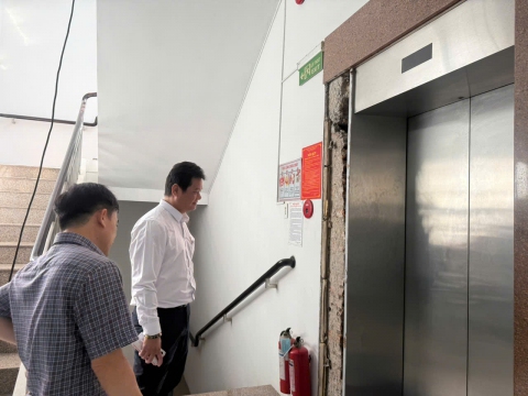 Kiểm tra công tác khắc phục hậu quả sau bão tại Thủy điện An Khê - Ka Nak