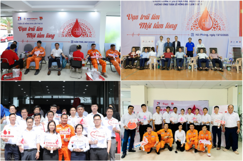 EVNGENCO2 đóng góp hơn 700 đơn vị máu trong Tuần lễ hồng EVN lần XI