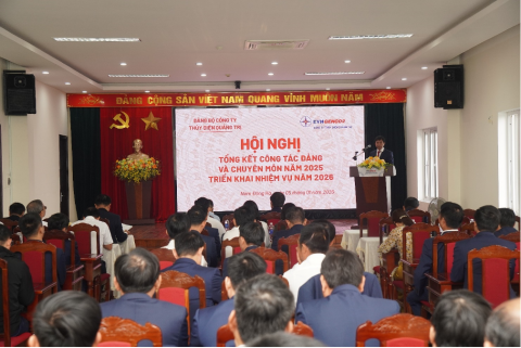 Công ty Thủy điện Quảng trị: dấu ấn 2025 - Nền tảng vững chắc cho nhiệm vụ 2026
