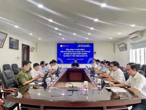 Thủy điện Quảng Trị: Sẵn sàng các phương án ứng phó thiên tai, quyết tâm vận hành an toàn