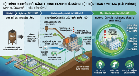 Chuyển đổi năng lượng xanh - định hướng phát triển bền vững cho nhà máy nhiệt điện than