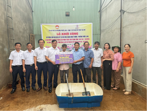 TMP xây dựng Nhà Đại Đoàn Kết tại phường Phước Long, TP. Đồng Nai