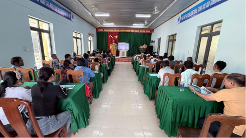Công ty Thủy điện Sông Bung tăng cường tuyên truyền, phối hợp bảo đảm an toàn vùng hạ du hồ chứa