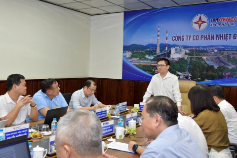 Thứ trưởng Bộ Công Thương làm việc với Nhiệt điện Phả Lại, tháo gỡ khó khăn cho Nhà máy Nhiệt điện Phả Lại 1