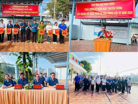 Đảng bộ EVNGENCO2 tham gia hội thao chào mừng Ngày truyền thống các ngành xây dựng Đảng và Văn phòng cấp ủy