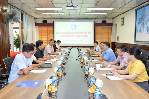 PPC làm việc với Hiệp hội Doanh nghiệp thành phố Hải Phòng
