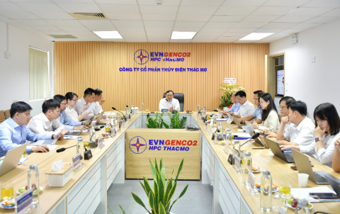 EVNGENCO2 đôc đốc xúc tiến các dự án nguồn điện mới của Công ty Cổ phần Thủy điện Thác Mơ