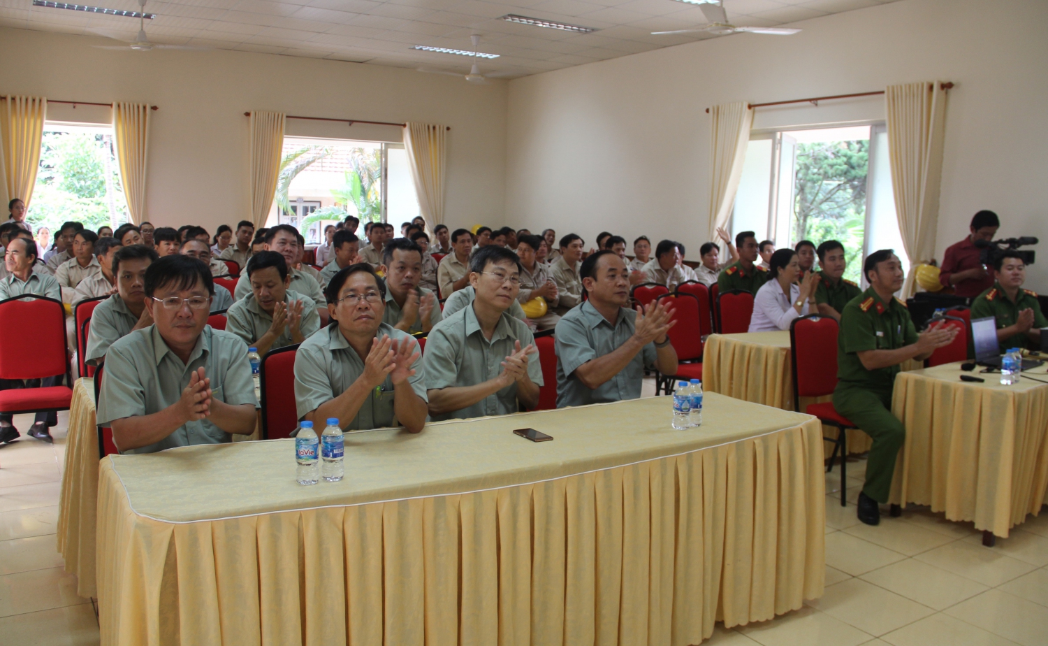 Toàn thể CBCNV công ty tham gia buổi tập huấn