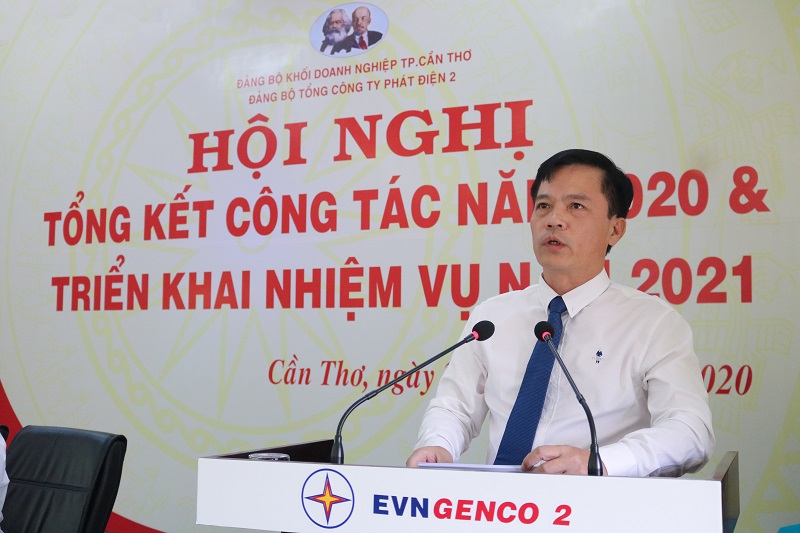 PTGĐ Quốc Vũ báo cáo tại HN