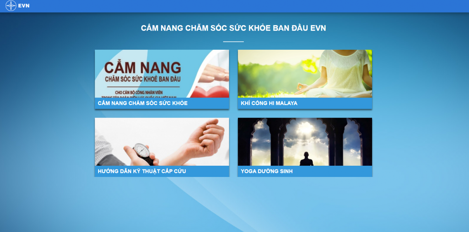 Ebook Cẩm nang chăm sóc sức được lưu tại địa chỉ sau: https://www.evn.com.vn/camnangcssk/