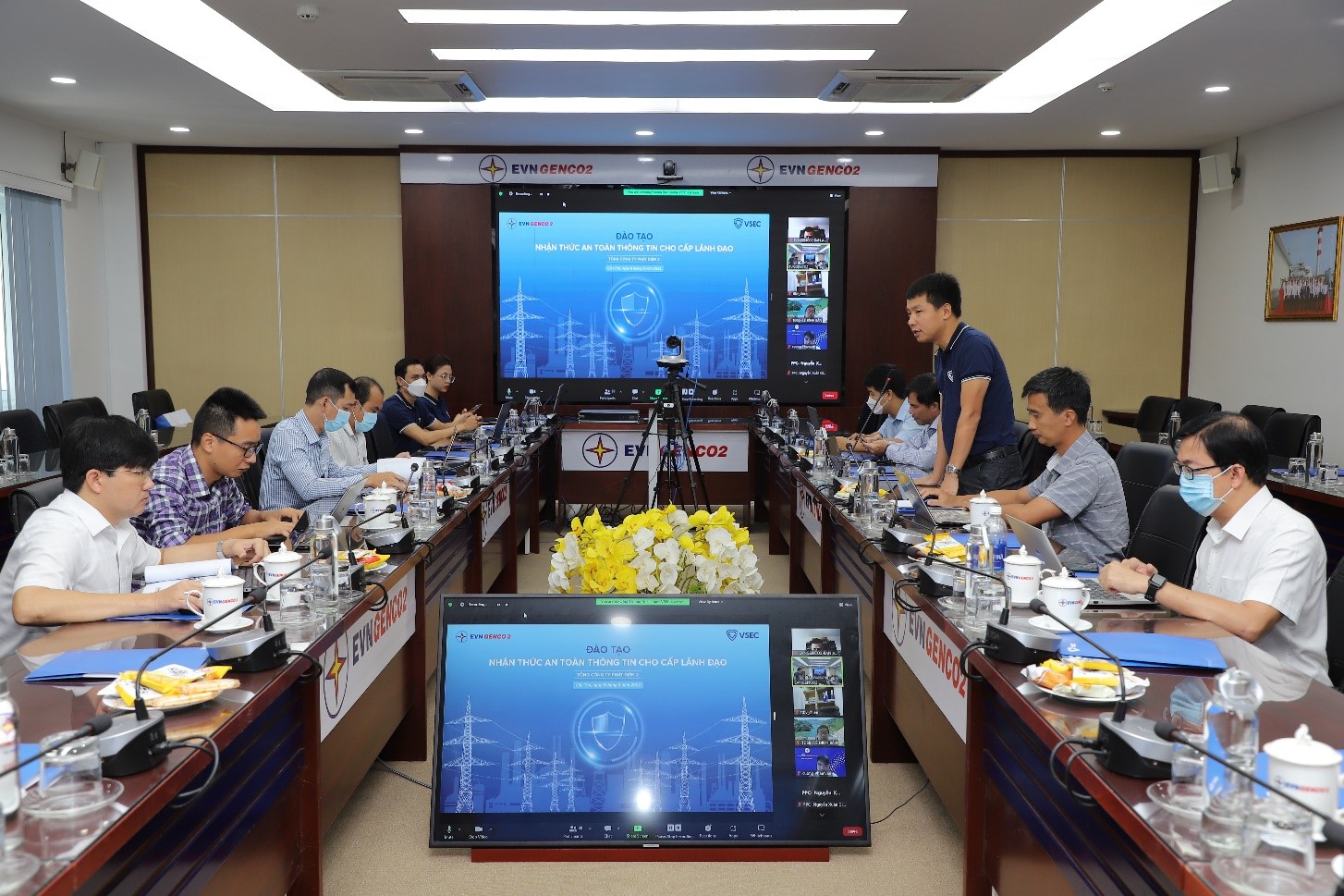 Toàn cảnh lớp đào tạo. Ảnh: Minh Lương