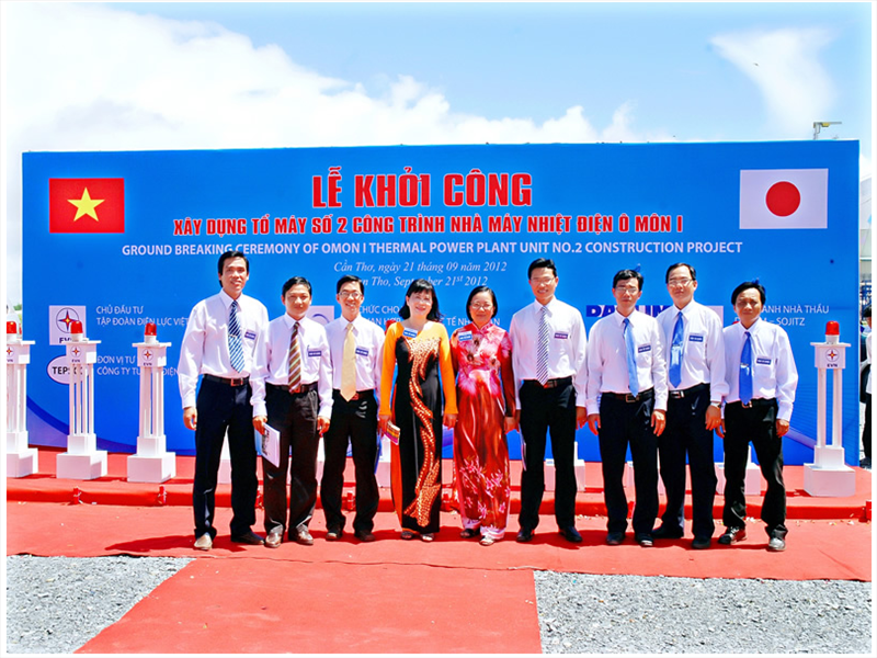 Khởi công nhà máy NĐ Ô Môn I