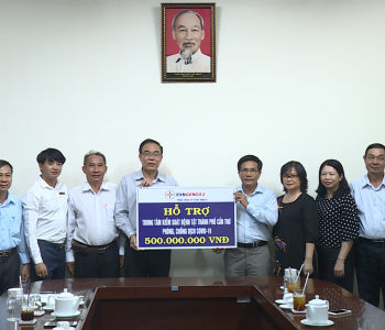 EVNGENCO 2 hỗ trợ Cần Thơ phòng dịch COVID-19
